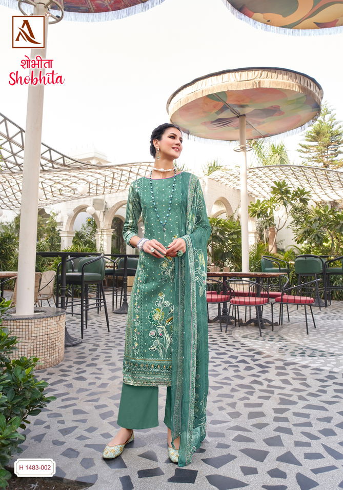 Shobhita By Alok Jam Printed Dress Material Wholesale Suppliers In Mumbai